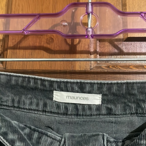 Grey Ribbed Skirt - Picture 5 of 6